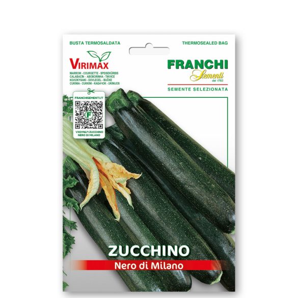 Franchi Sementi Cukkini vetőmag - Nero di Milano